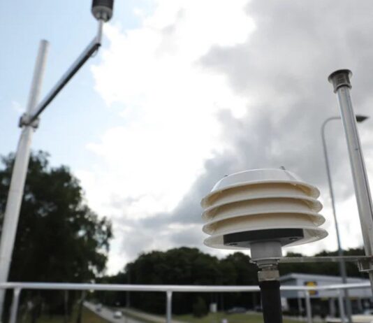 Станція моніторингу якості повітря в Ґданську