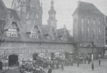 История крупного пожара в Гданьске в 19 веке