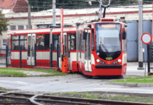 История первых трамваев с низким полом в Гданьске